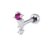 July Birthstone Helix Ear Piercing TIP-3603 